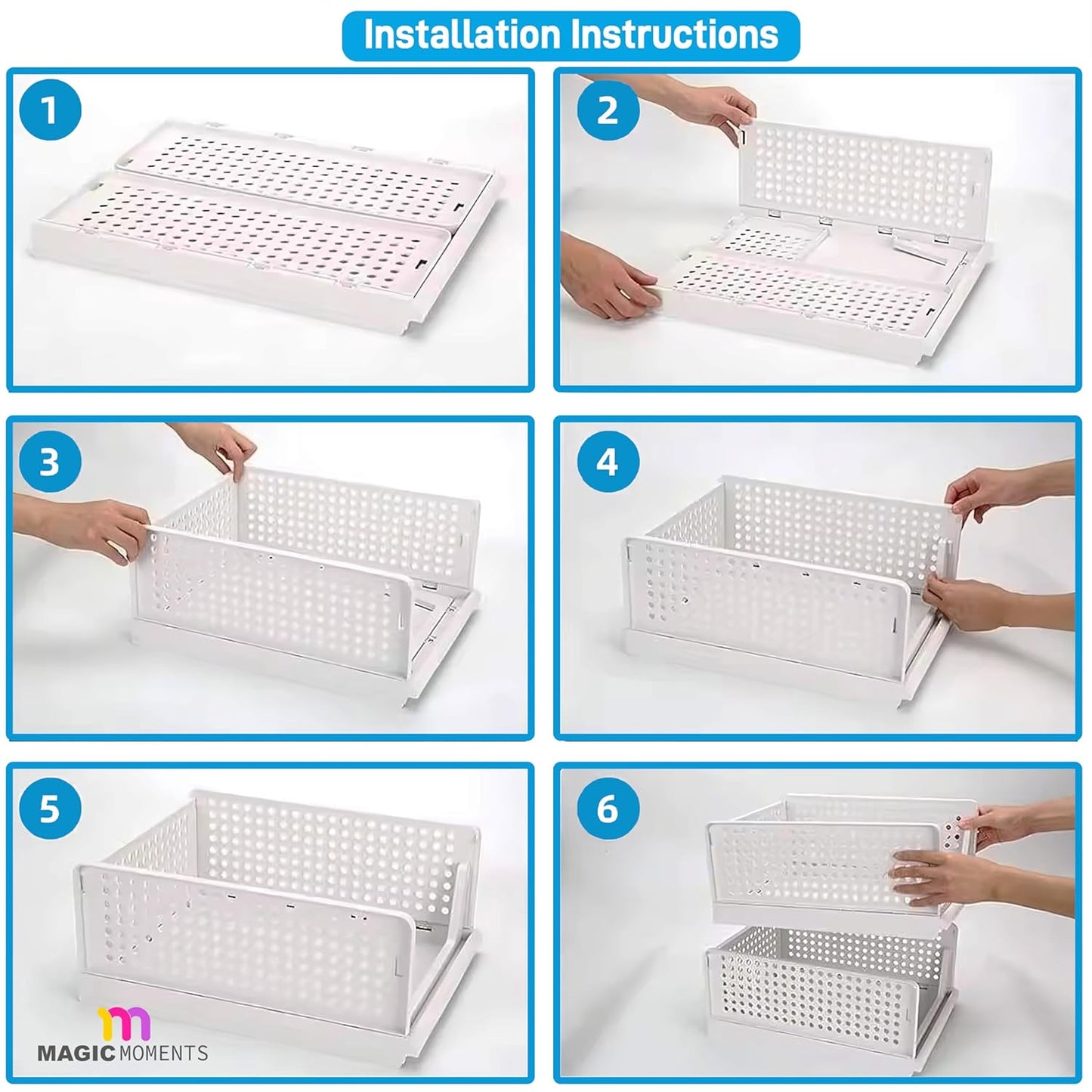 Multipurpose Foldable Stackable Wardrobe Organizer |🔥BUY 1 GET 1 FREE🔥